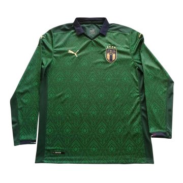 2020 Italy Third Men LS Football Jersey Shirts [2020127260]