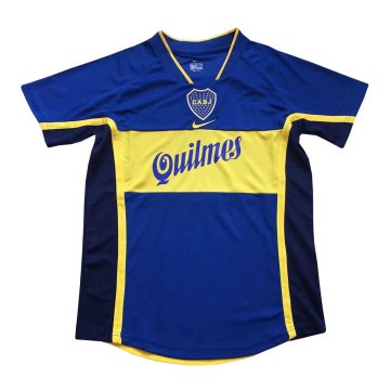 2001 Boca Juniors Retro Home Men's Football Jersey Shirts