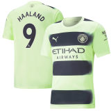 #Haaland #9 Manchester City 2022-23 Third Away Soccer Jerseys Men's