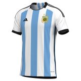Argentina 2022 World Cup Home Soccer Jerseys Men's
