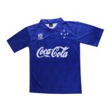 #Retro Cruzeiro 1993-1994 Home Soccer Jerseys Men's