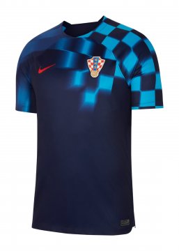 Croatia 2022 Away Soccer Jerseys Men's