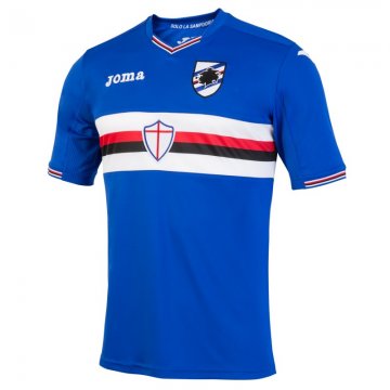 Sampdoria Home Blue Football Jersey Shirts 2016-17