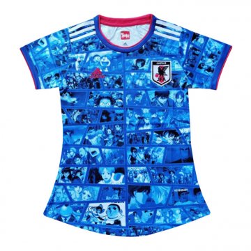 Japan 2022-23 Anime Special Edition Blue Soccer Jerseys Women's