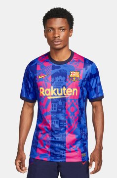 Barcelona 2021-22 Third Men's Soccer Jerseys
