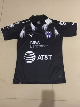 2017 Monterrey Third Black Football Jersey Shirts