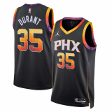 Kevin Durant #35 Phoenix Suns 2022-23 Brand Black Jerseys - Statement Edition Men's