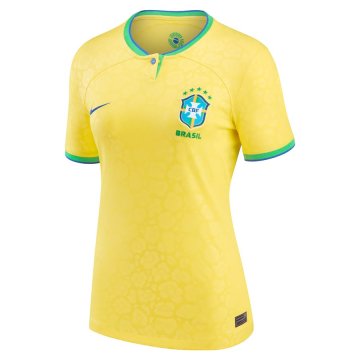 Brazil 2022 Home Soccer Jerseys Women's