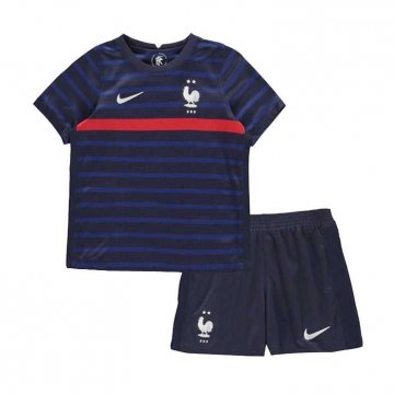 2020 France Home Kids Football Kit(Shirt+Shorts)