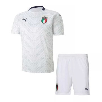 2020 Italy Away Kids Football Kit(Shirt+Shorts) [37912726]