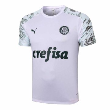 2020-21 Palmeiras White Men's Football Traning Shirt