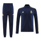 Real Madrid 2023/24 Navy Soccer Jacket + Pants Men's