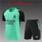 Real Madrid 2024-25 Green Soccer Jerseys + Short Kid's
