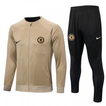 Chelsea 2022-23 Apricot Soccer Jacket + Pants Men's