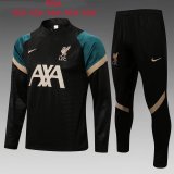 Liverpool 2021-22 Black GG Soccer Training Suit Kid's