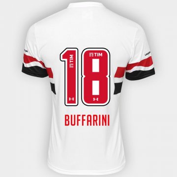 2016-17 Sao Paulo Home White Football Jersey Shirts Buffarini #18