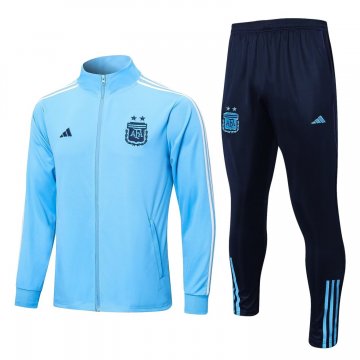 Argentina 2022 Blue Soccer Jacket + Pants Men's