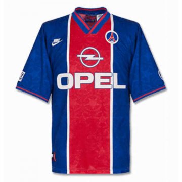 1995/96 PSG Retro Home Football Jersey Shirts Men's
