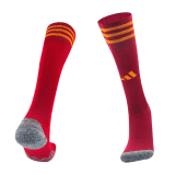 Roma 2023/24 Home Soccer Socks Men's