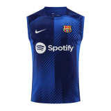 Barcelona 2023-24 Pre-Match Soccer Singlet Jerseys Men's