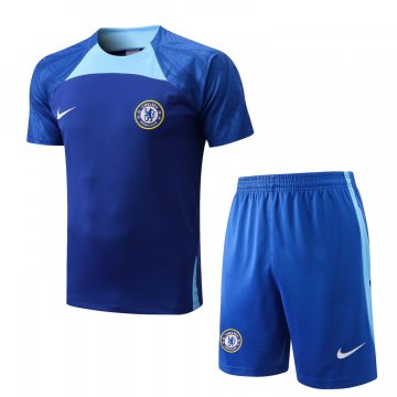 Chelsea 2022-23 Blue Soccer Jerseys + Short Men's