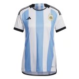 Argentina 2023 3-Star Home World Cup Champions Soccer Jerseys Women's