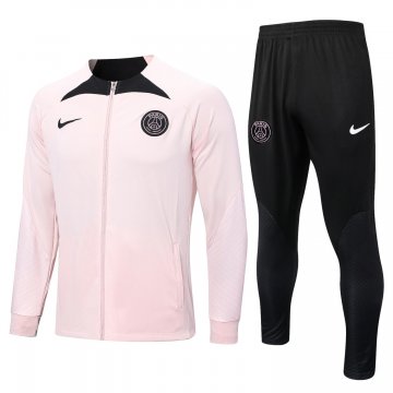 PSG 2022-23 Pink Soccer Jacket + Pants Men's