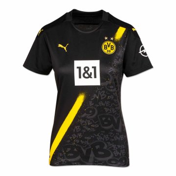 2020-21 Borussia Dortmund Away Women's Football Jersey Shirts