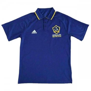 2017-18 Los Angeles Galaxy Blue Polo Shirt