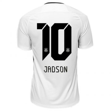 2017-18 Corinthians Home White Football Jersey Shirts Jadson Rodrigues #10