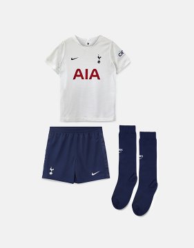Tottenham Hotspur 2021-22 Home Kid's Soccer Jersey+Short+Socks [20210825095]