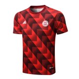 Bayern Munich 2022-23 Red - Black II Soccer Training Jerseys Men's
