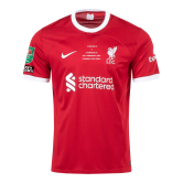 Liverpool 2023-24 Home Carabao Cup Final Soccer Jerseys Men's