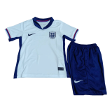 England 2024 Home EURO Soccer Jerseys + Short Kid's