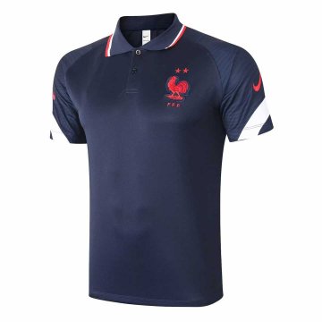 2020-21 France Navy Men's Football Polo Shirt