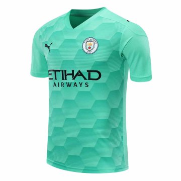 2020-21 Manchester City Goalkeeper Green Men Football Jersey Shirts
