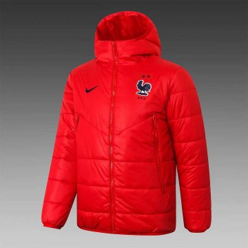2020-21 France Red Men's Football Winter Jacket