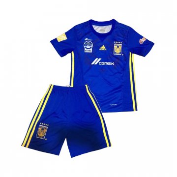 2017-18 Tigres UANL Away Kids Football Jersey Shirts Kit(Shirt+Short)