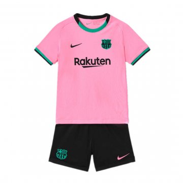 2020-21 Barcelona Third Kids Football Kit(Shirt+Shorts)