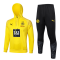 #Hoodie Borussia Dortmund 2023-24 Yellow Soccer Sweatshirt + Pants Men's