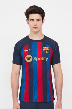 Barcelona 2022-23 Home Soccer Jerseys Men's