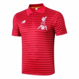 2019-20 Liverpool Red Texture Men's Football Polo Shirt