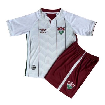 2020-21 Fluminense Away Kids Football Kit(Shirt+Shorts)