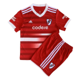 River Plate 2022-23 Away Soccer Jerseys + Short Kid's