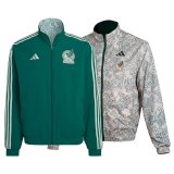 Mexico 2022 Dual Side Green / White All Weather Windrunner Soccer Jacket Men's