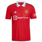 #Player Version Manchester United 2022-23 Home Soccer Jerseys Men's