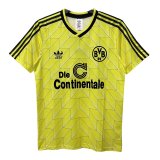 Borussia Dortmund 1988 Retro Home Soccer Jerseys Men's