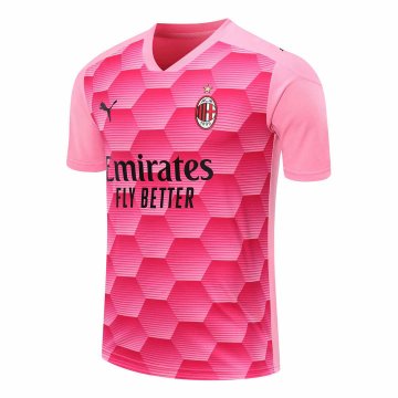 2020-21 AC Milan Goalkeeper Pink Men Football Jersey Shirts [2020127151]