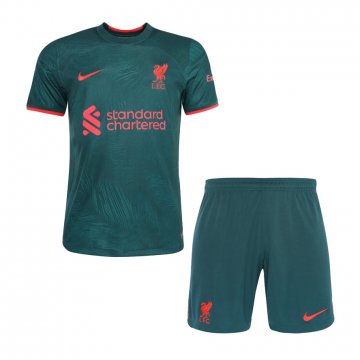 Liverpool 2022-23 Third Soccer Jerseys + Short Kid's