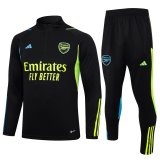 Arsenal 2023-24 Black II Soccer Training Suit Men's